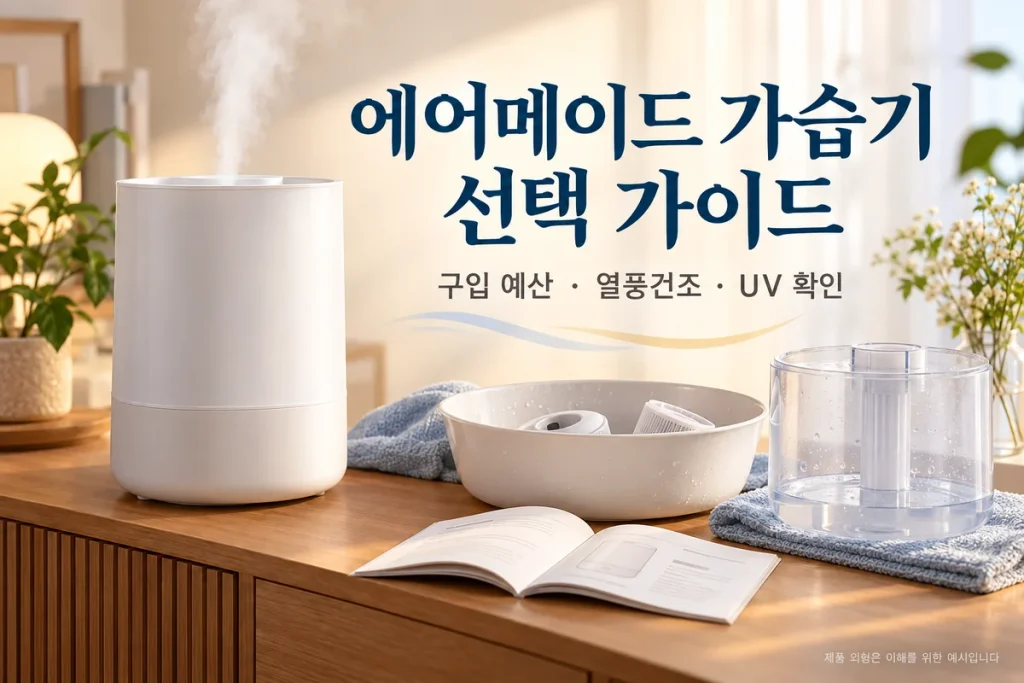 에어메이드 가습기 7000·9002·9902UV 비교, 열풍건조·UV 기능에 추가 비용을 쓸까?